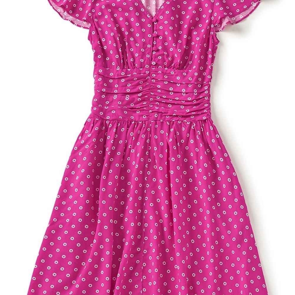 Pink Polka Dot Kids Dress